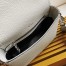 Prada Flap Shoulder Bag in Cornflower Grained Leather