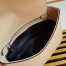 Prada Flap Shoulder Bag in Sand Grained Leather