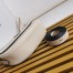 Prada Arque Shoulder Bag with Flap in Beige Leather