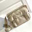 Prada Shoulder Bag with Flap in Beige Re-Nylon