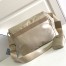 Prada Shoulder Bag with Flap in Beige Re-Nylon