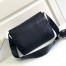 Prada Shoulder Bag with Flap in Black Re-Nylon