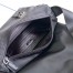 Prada Shoulder Bag with Flap in Black Re-Nylon