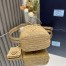 Prada Crochet Mini Bucket Bag in Natural Raffia-effect Yarn