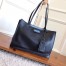 Prada Etiquette Tote Bag In Black Calf Leather