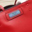 Prada Etiquette Tote Bag In Red Calf Leather