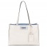 Prada Etiquette Tote Bag In White Calf Leather