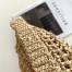 Prada Small Tote Bag In Beige Woven Raffia