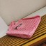 Prada Small Tote Bag In Pink Woven Raffia