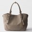 Prada Large Tote Bag in Grey Buckskin 1BG602