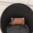 Prada Brown Sidonie Leather Shoulder Bag