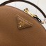 Prada Odette Camel Saffiano Leather Bag