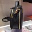 Prada Odette Black Saffiano Leather Bag