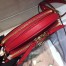 Prada Odette Red Saffiano Leather Bag