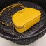 Prada Odette Yellow Saffiano Leather Bag