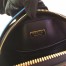 Prada Odette Black Saffiano And Blue Crocodile Bag