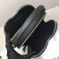 Prada Odette Heart Bag In Black Saffiano Leather
