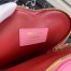 Prada Odette Heart Bag In Pink Saffiano Leather