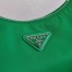 Prada Green Nylon Re-Edition 2005 Shoulder Bag