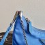 Prada Periwinkle Blue Nylon Re-Edition 2005 Shoulder Bag 