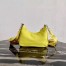 Prada Pineapple Yellow Nylon Re-Edition 2005 Shoulder Bag