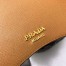 Prada Camel Large Sidonie Saffiano Leather Bag