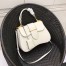 Prada White Large Sidonie Saffiano Leather Bag