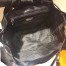 Prada Black Nylon Backpack With Clutch