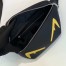 Fendi Diabolic Eyes Belt Bag In Black Calfskin