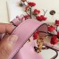 Fendi Mon Tresor Mini Bucket Bag In Pink Calfskin