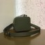 Fendi Small Mon Tresor Bucket Bag In Green Calfskin