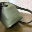 Fendi Small Mon Tresor Bucket Bag In Green Calfskin