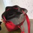 Fendi Small Mon Tresor Bucket Bag In Red Calfskin
