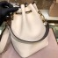 Fendi Small Mon Tresor Blue Circle Logo Bag