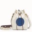 Fendi Small Mon Tresor Blue Circle Logo Bag