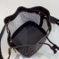 Fendi Mon Tresor Small Bucket Bag In Tech Mesh