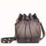 Fendi Mon Tresor Small Bucket Bag In Tech Mesh