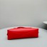 Alaia Le Teckel Small Shoulder Bag in Red Goatskin