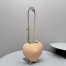 Alaia Le Coeur Heart Bag in Beige Calfskin