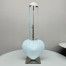 Alaia Le Coeur Heart Bag in Pale Blue Calfskin