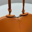 Alaia Le Coeur Heart Bag in Brown Calfskin
