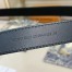 Dior D-Fence 30MM Belt In Black Calfskin