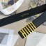 Dior D-Fence 30MM Belt In Black Calfskin