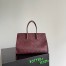Bottega Veneta Barbara Bag in Barolo Intrecciato Lambskin
