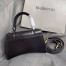 Balenciaga Hourglass XS Bag in Black Box Calfskin