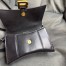 Balenciaga Hourglass XS Bag in Black Box Calfskin