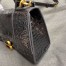 Balenciaga Hourglass XS Bag in Black Crocodile Embossed Calfskin