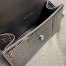 Balenciaga Hourglass XS Bag in Noir Crocodile Embossed Calfskin