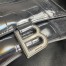 Balenciaga Hourglass XS Bag in Silver Crocodile Embossed Calfskin