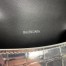 Balenciaga Hourglass XS Bag in Silver Crocodile Embossed Calfskin